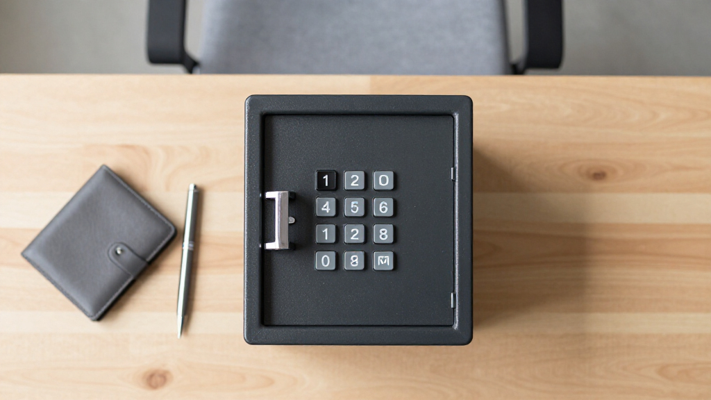Drawer safe for shared workspace