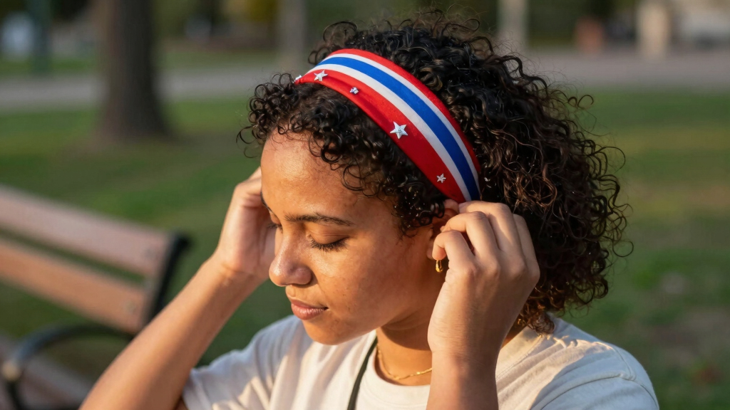 patriotic hair accessories