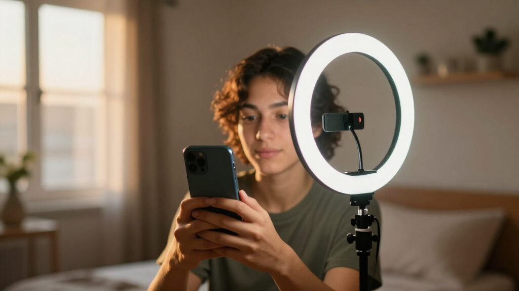 ring lights for tiktok product videos