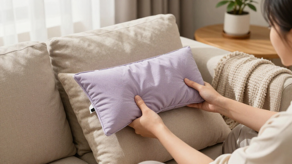weighted eye pillow lavender
