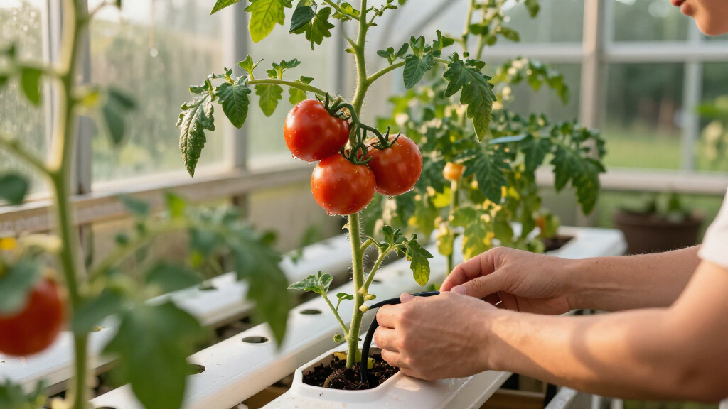 hydroponic system kit for tomatoes