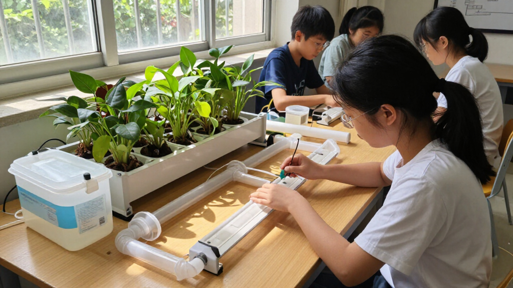 best hydroponic channel system for classroom projects