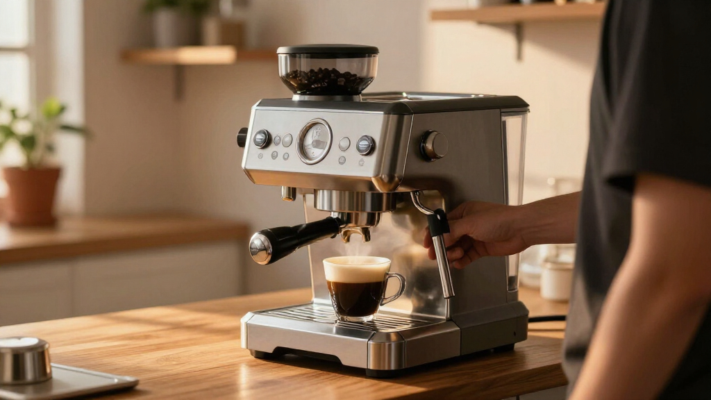 highend coffee makers with grinder