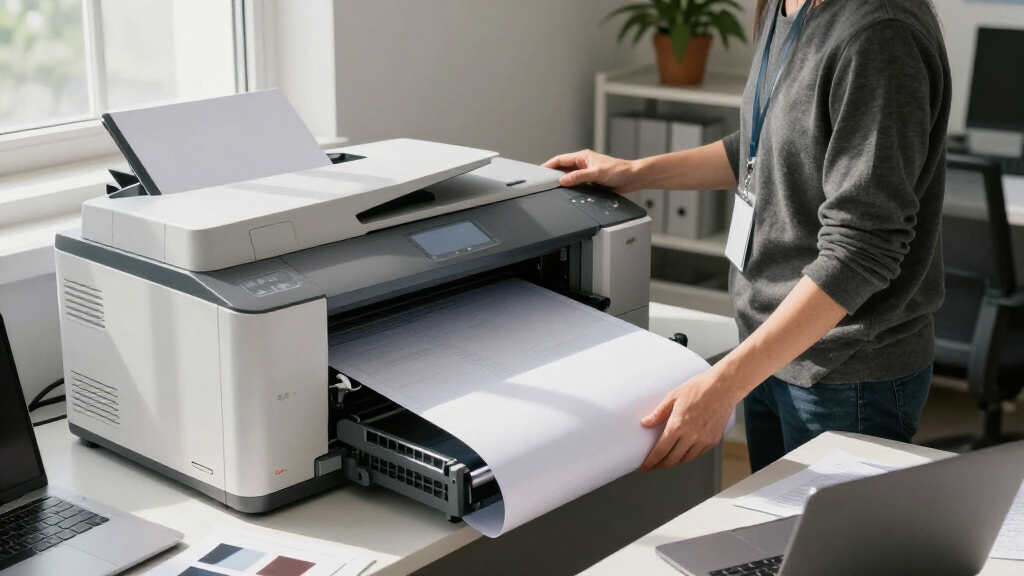 best plotter printer with media basket
