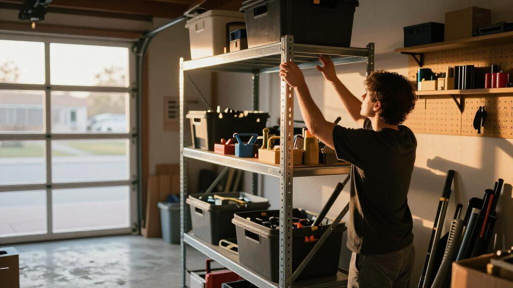 best garage shelving heavy duty steel