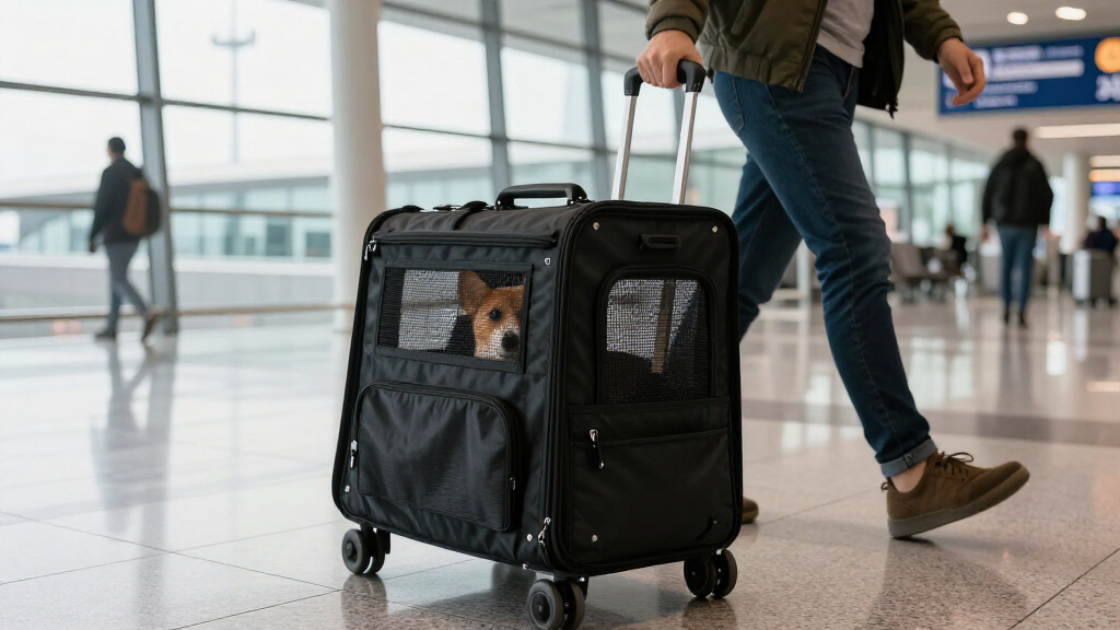 best airline compliant pet carriers with wheels