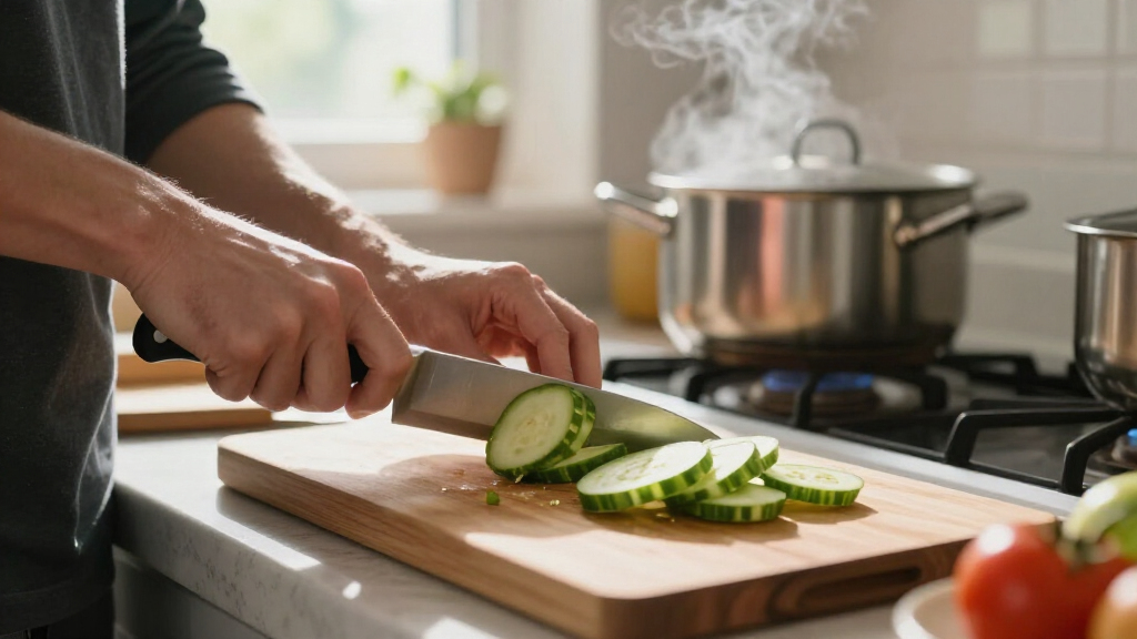 stainless steel chef knives