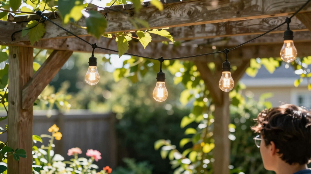 solar garden string lights