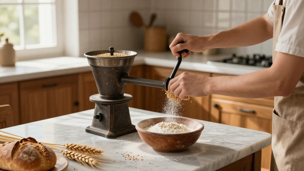 best grain mill for small kitchens