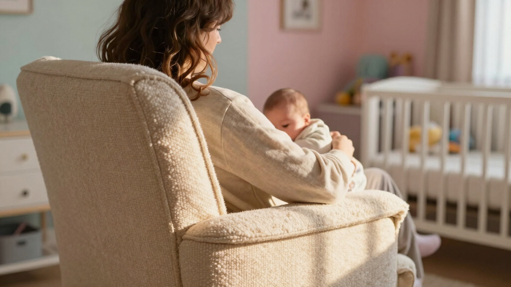 best boucle nursery chairs