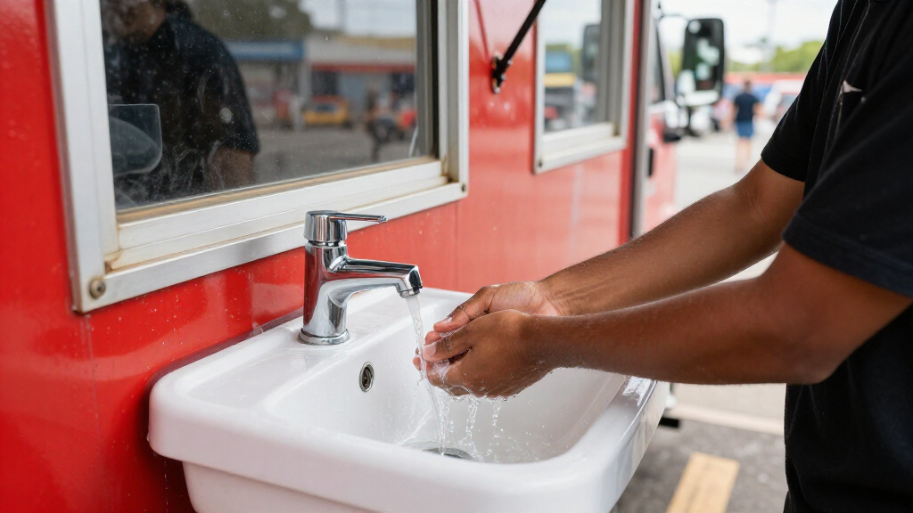 top rated portable handwashing sink for food truck