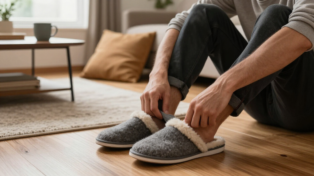 mens house slippers