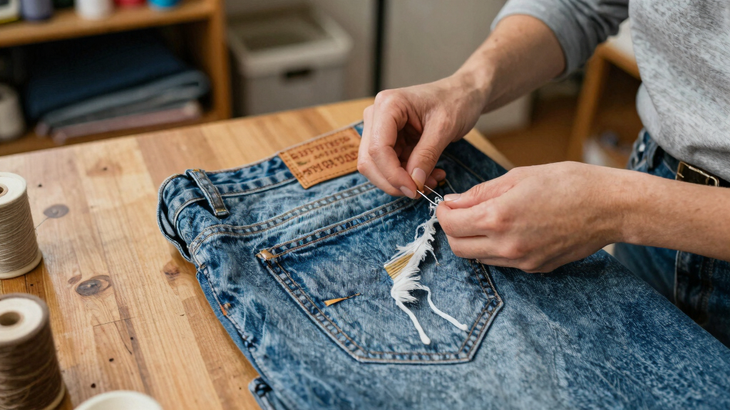 best lived-in Levi's jeans