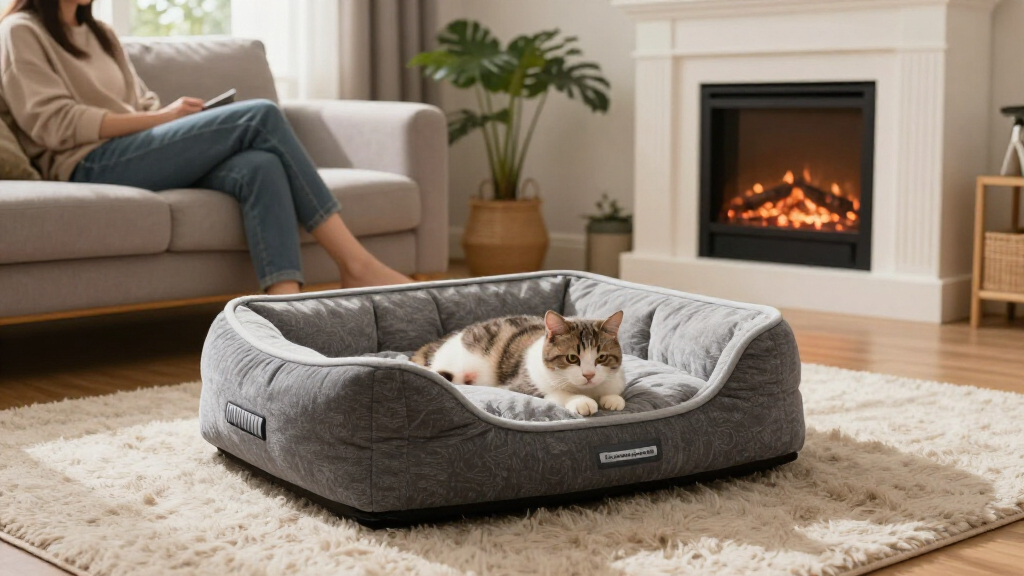 premium heated pet beds
