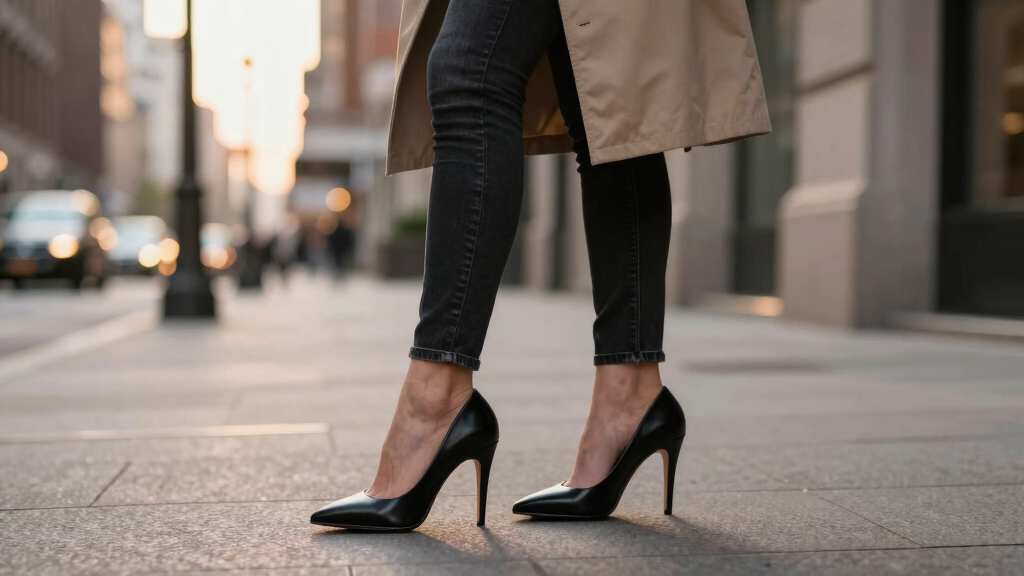 best black heels