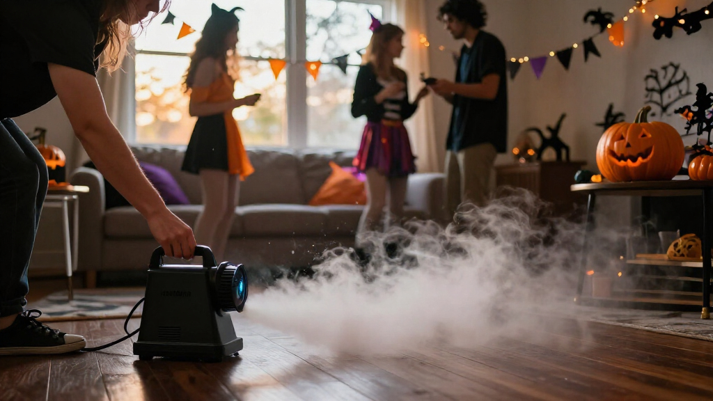 halloween party fog machines