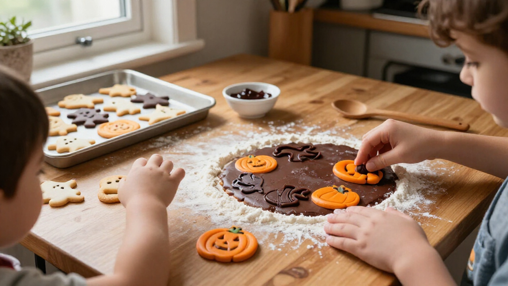 Halloween cookie stamps