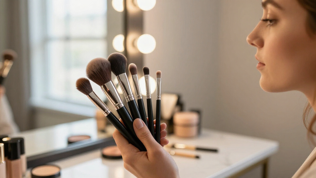 makeup brush set