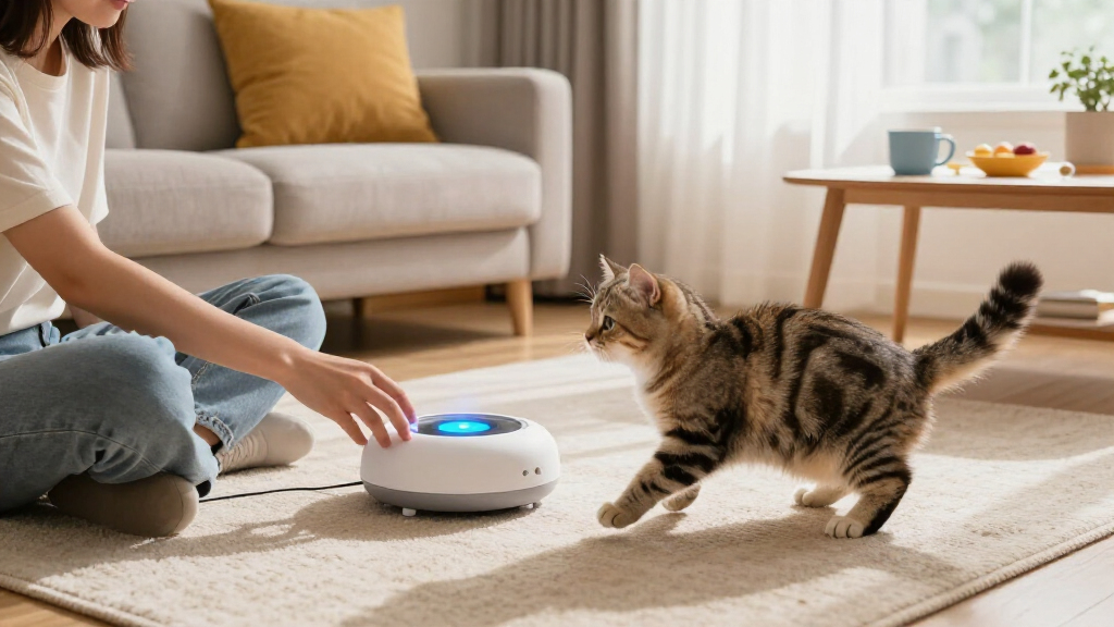 motionsensor interactive cat toys