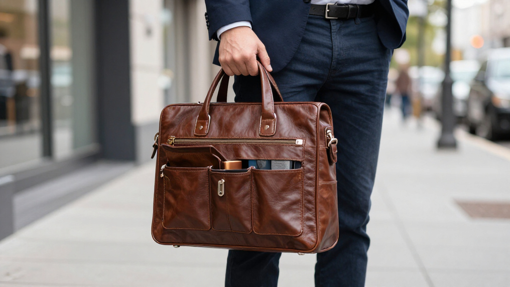 leather satchels with multiple compartments