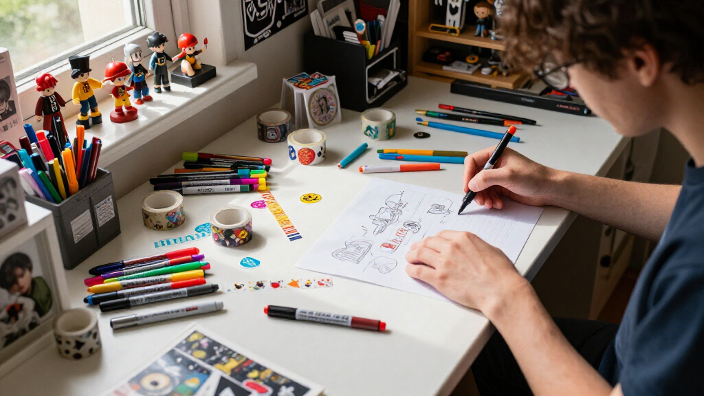 pop culture themed stationery