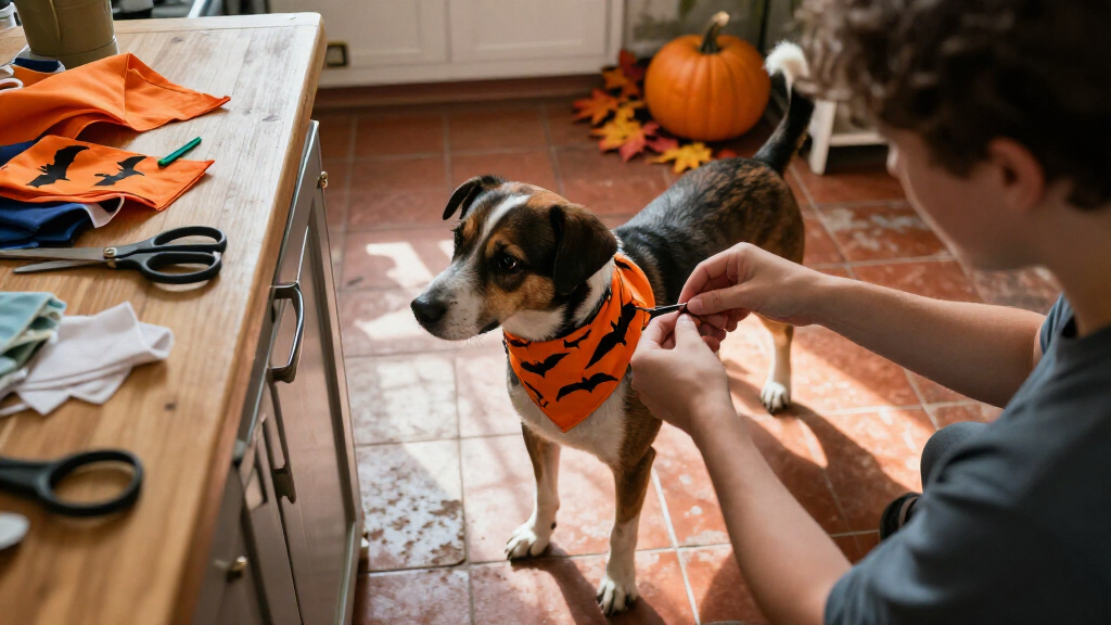 Halloween bandanas for dogs