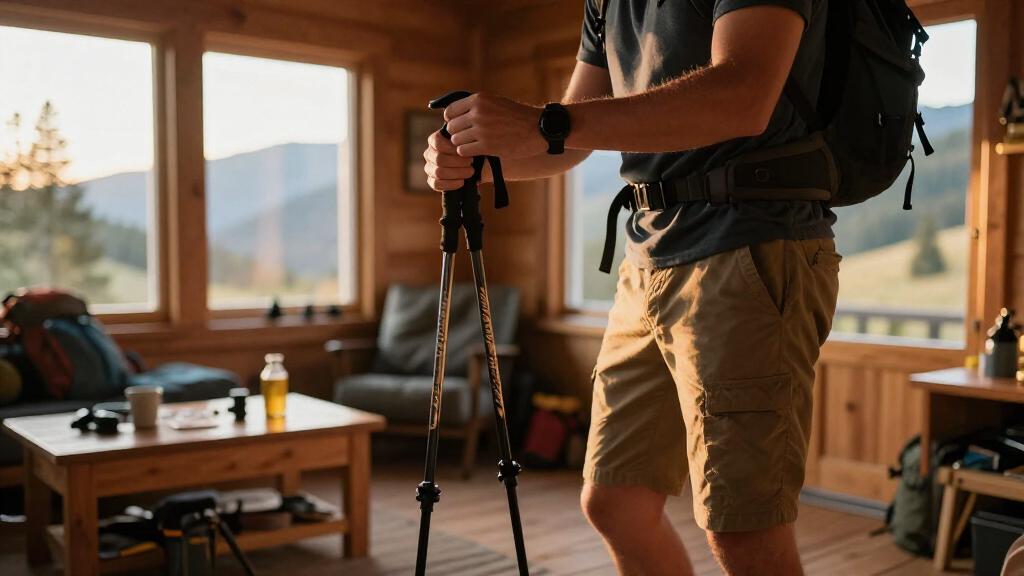 adjustable hiking poles