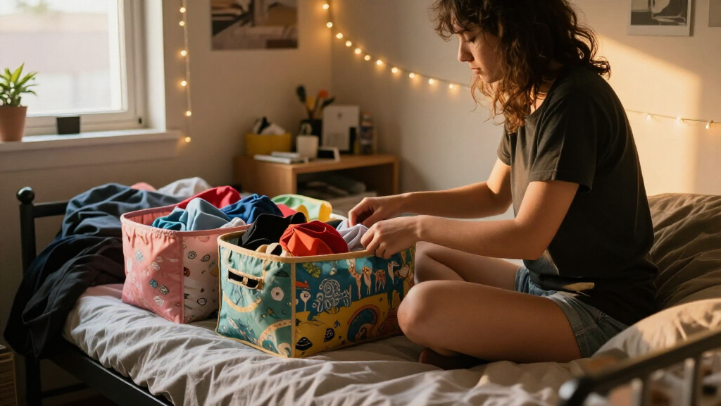 4 best dorm room organization bins