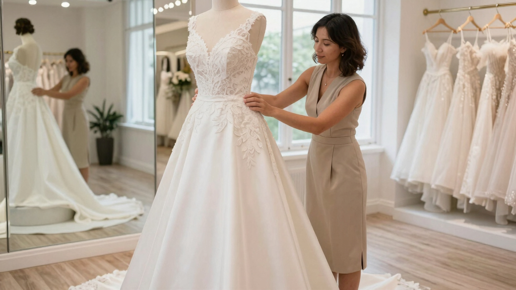 best drop-waist wedding dresses