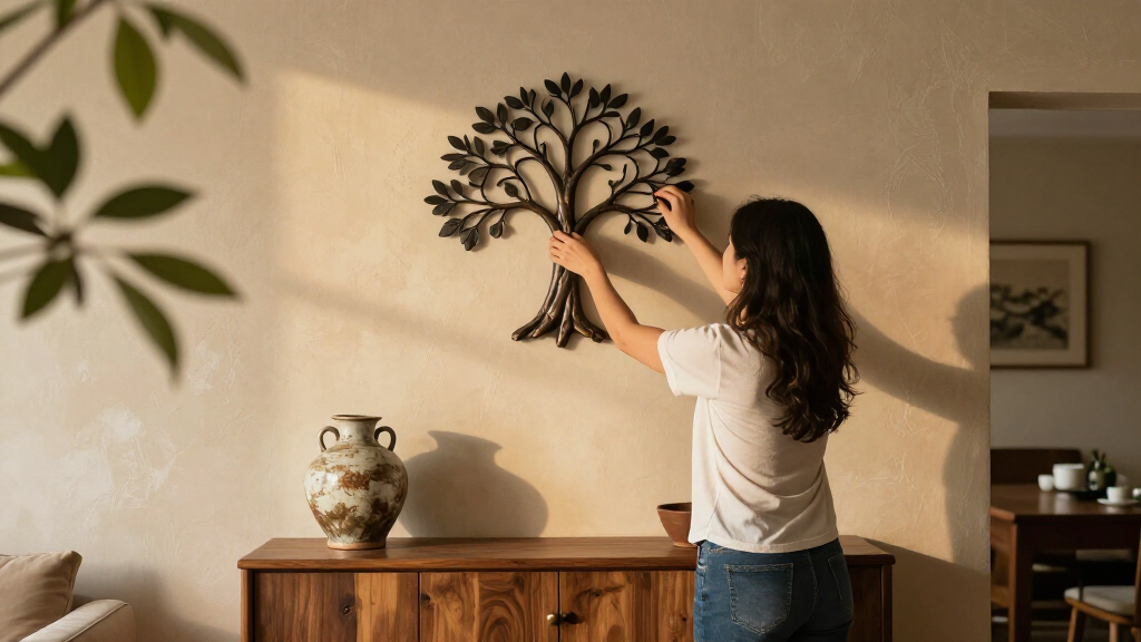 metal tree wall art