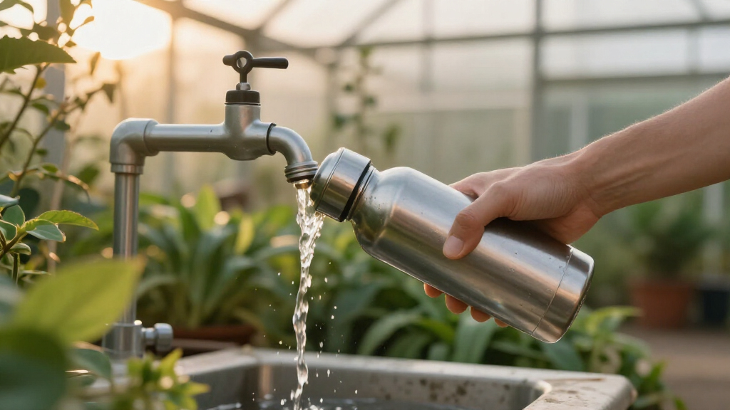 stainless steel water bottle filter