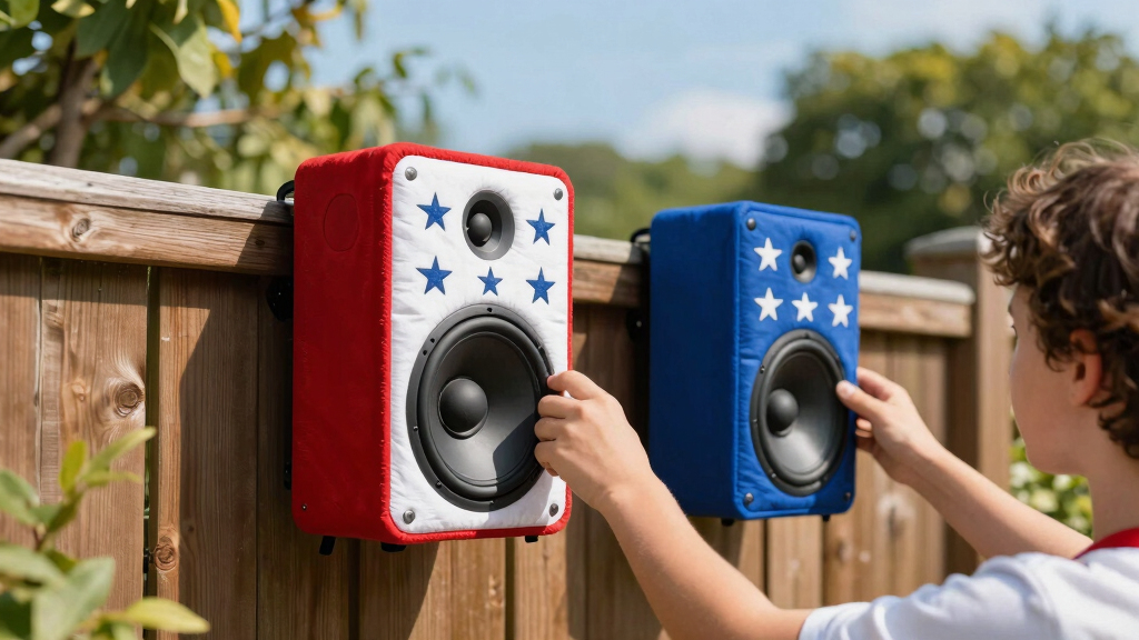 patriotic outdoor speakers