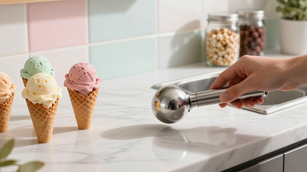 ice cream scoop set