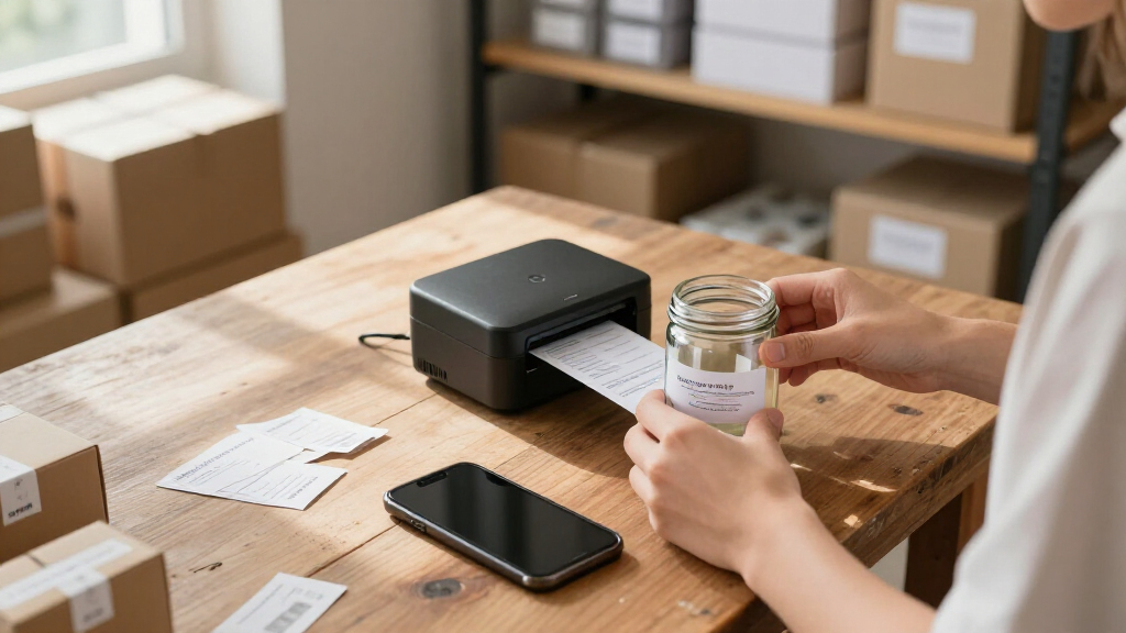 portable photo printers for product labels