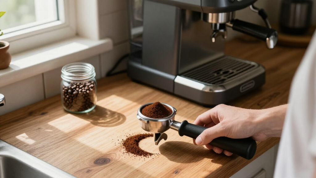 ground coffee for delonghi espresso machine