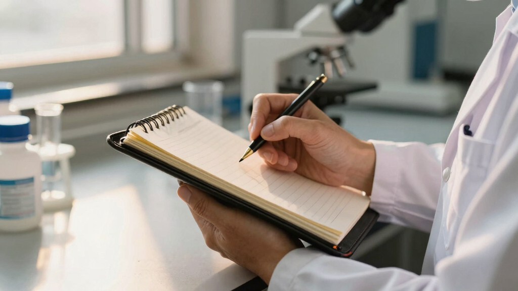 lab notebooks for recording experiments