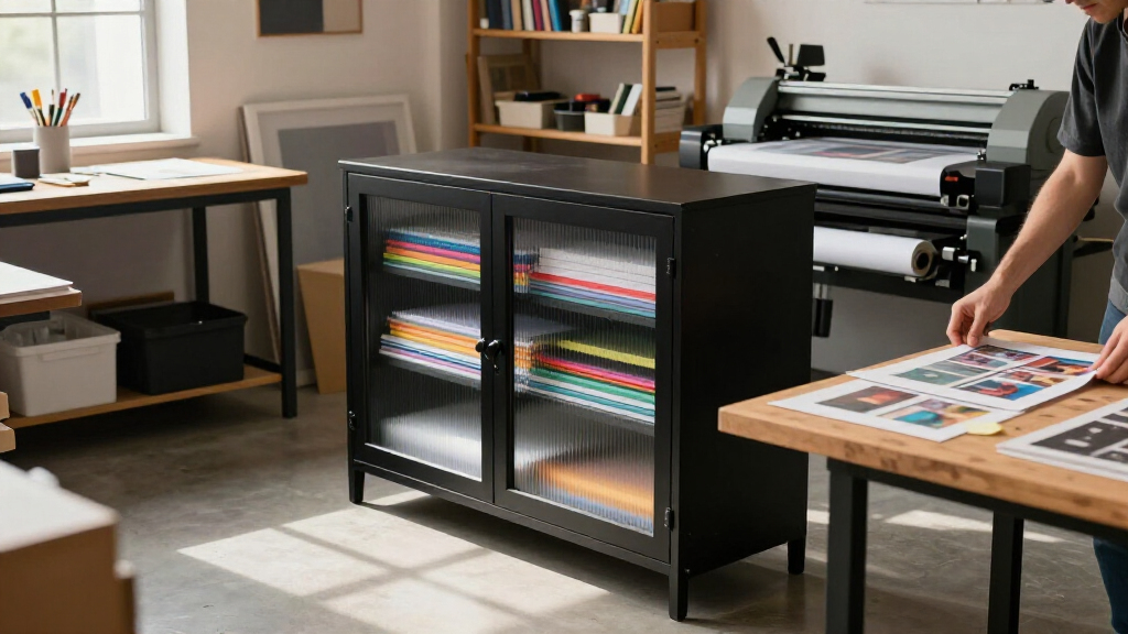 best media storage cabinet for print studio