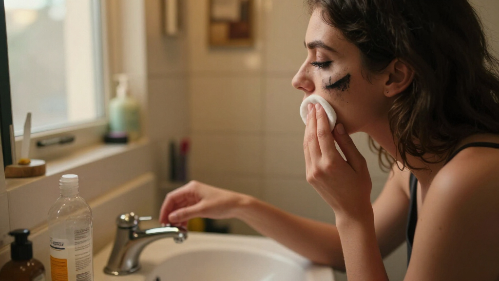 Halloween makeup remover