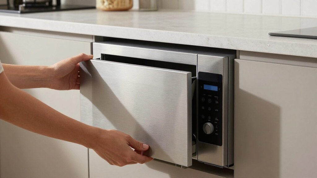 rated built in microwave drawer