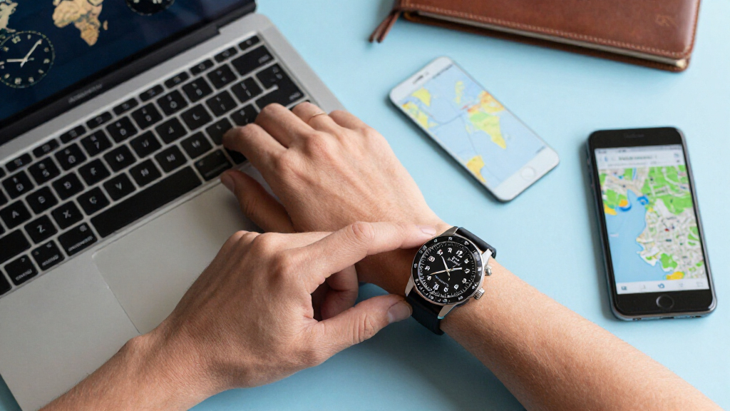 multi-time zone travel watches