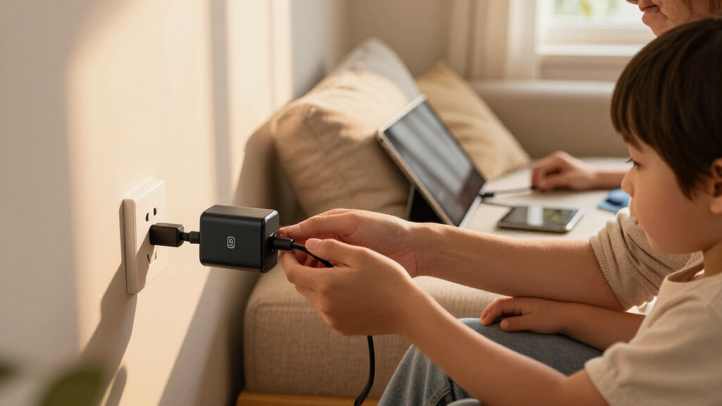gan travel adapters with usbc fast charge