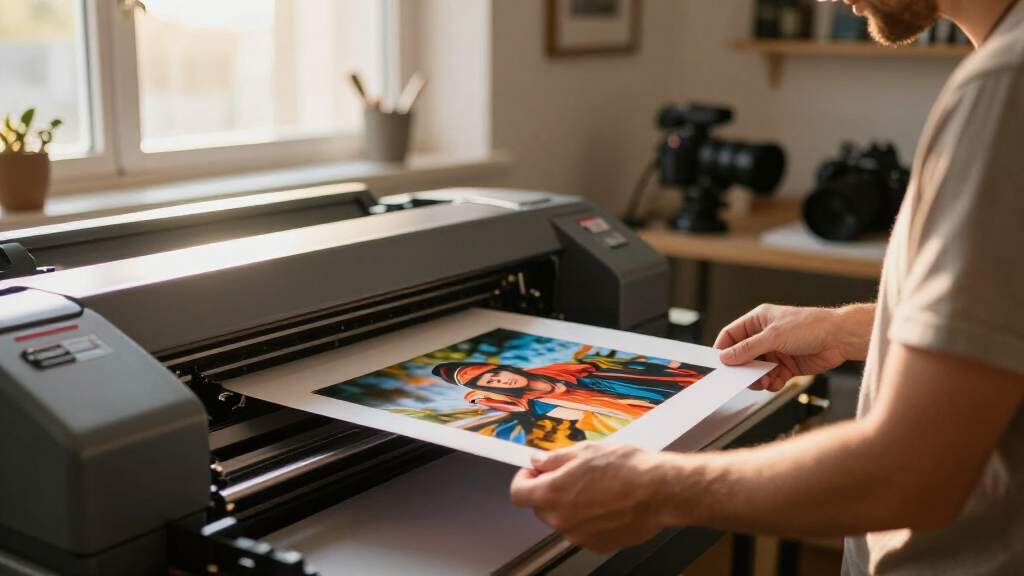 large format printer for photography studio