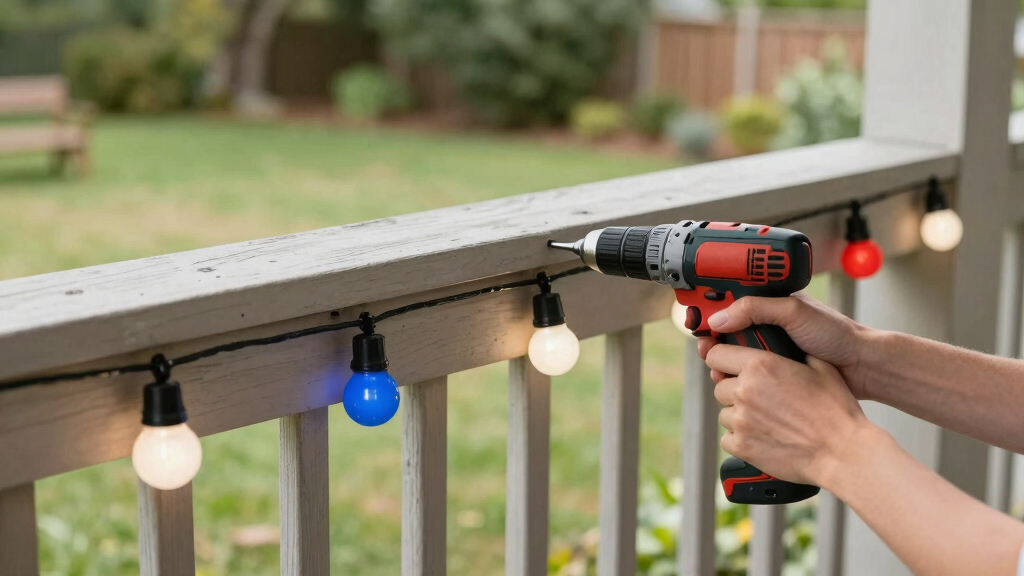patriotic outdoor string lights