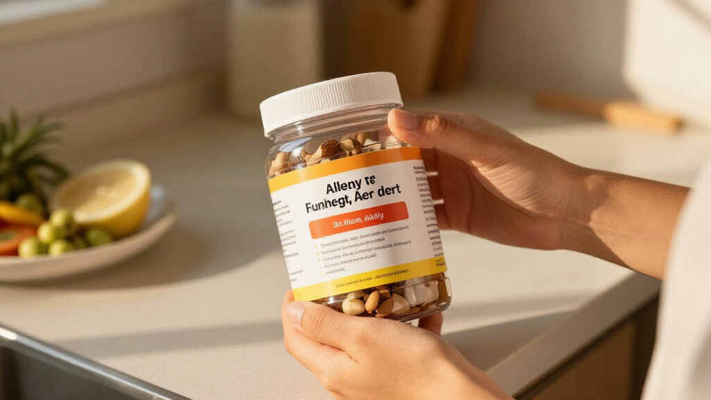 allergy alert labels personalized