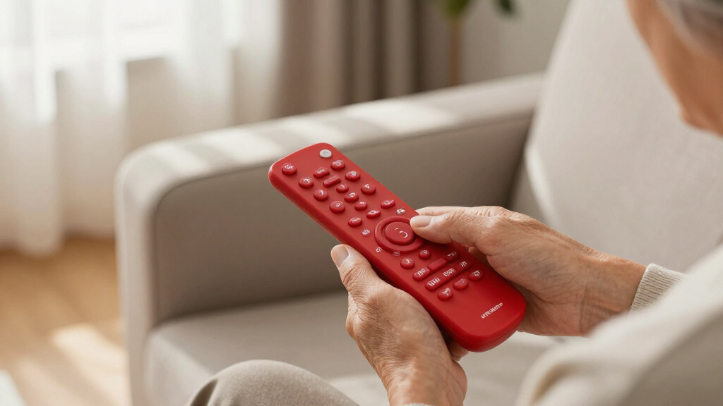 large button remote controls