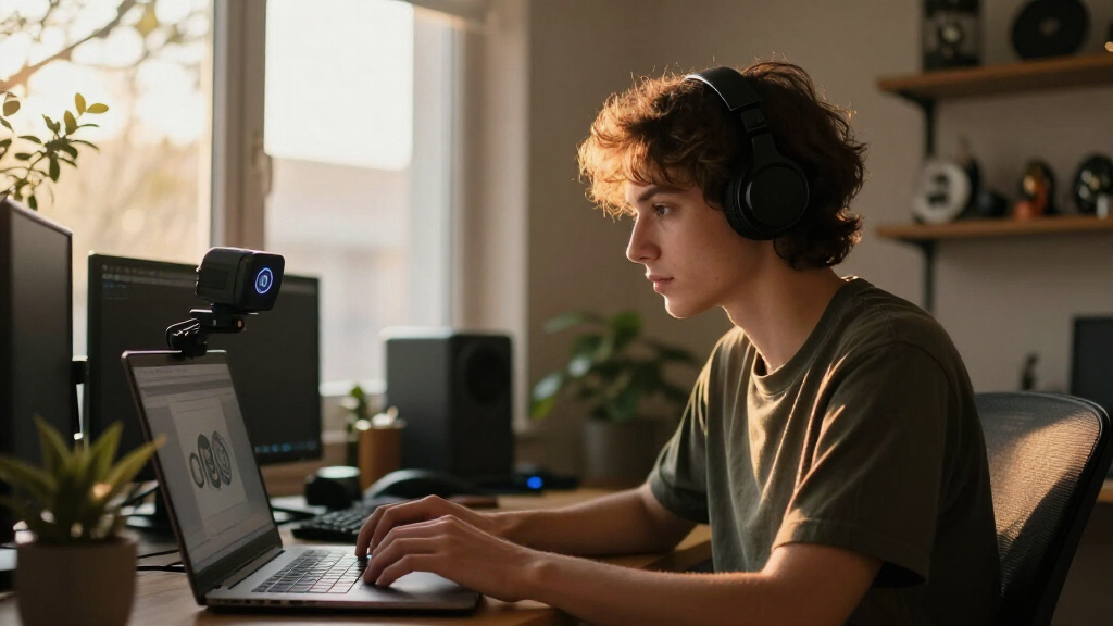 webcam for crypto streaming