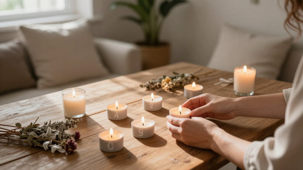 angelnumber candle holders