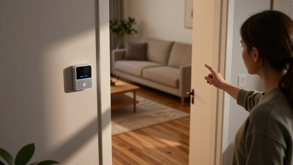 motion sensor alarm system for home
