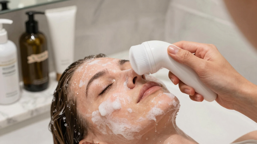 at-home facial cleansing brushes