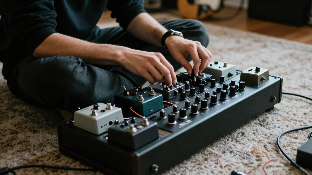 multi effects pedalboard for guitar